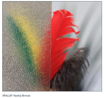 Nashji Bronze Non-Wired Pattern Glass EN