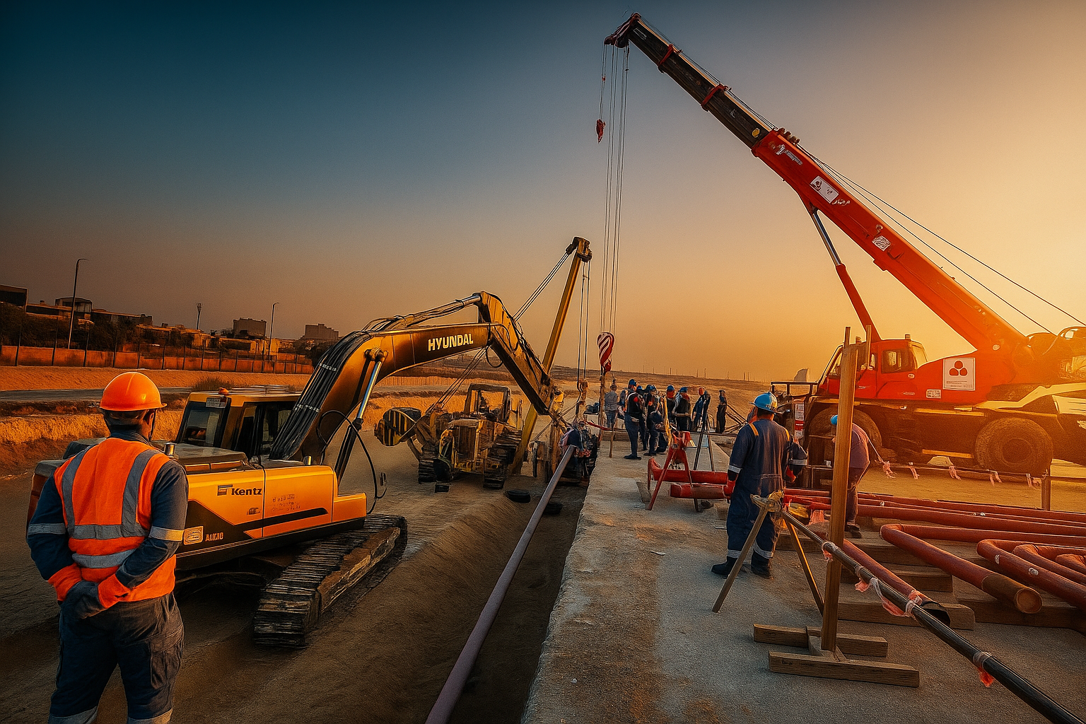 PSC Pipeline Construction - Revolutionary Weld-Free Technology