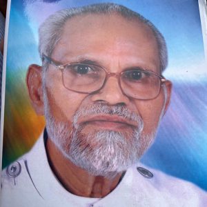 ✟ REV. M. V. THOMAS WAS TAKEN INTO ETERNAL GLORY