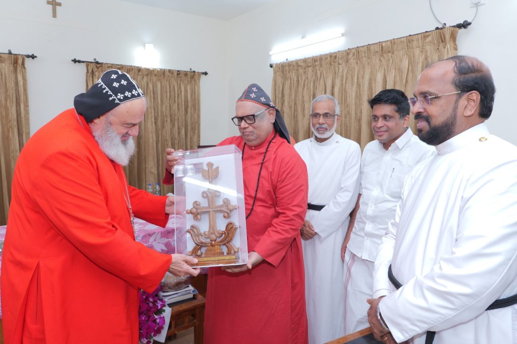 The Patriarch of Antioch, Moran Mor Ignatius Aphrem II Met H.G. Dr. Theodosius Mar Thoma Metropolitan